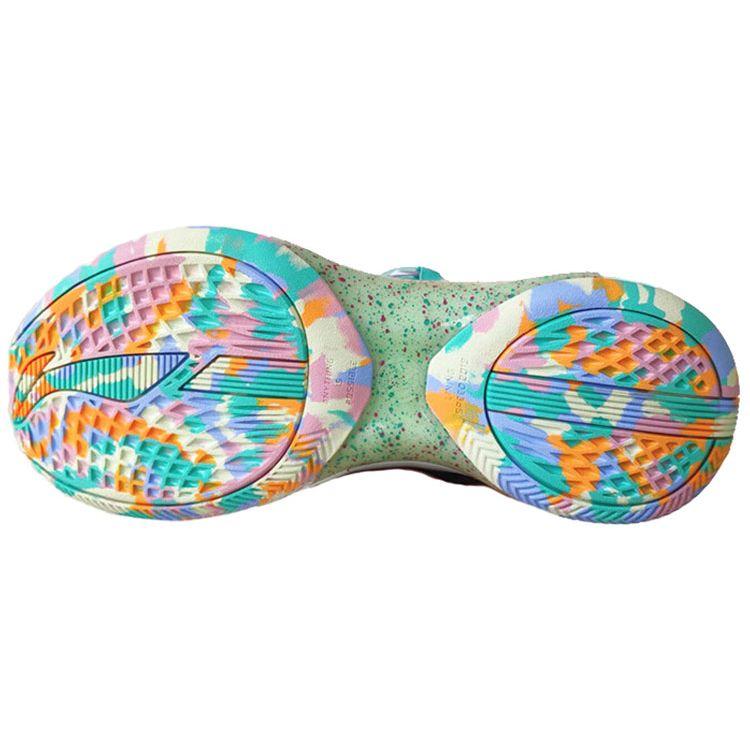 Li-Ning Мужские кроссовки Speed ​​6 Merry Christmas, разноцветные, розовые, синие, ABAP071-6