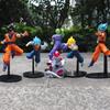 Dragon Ball Super Warrior Series Action Figures: Frieza, Goku, Gogeta, Krillin, Trunks Boxed Set