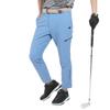 Golf Cropped Pants Quick UV 5 Men's (Sweat Absorbent, Drying, Protection, Stretch) / 012-4131003 112_Blue [L]