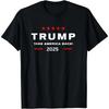 Возвращение Трампа – 2025 Вернем Америку Назад Футболка Унисекс Футболка