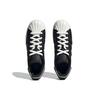 Adidas Оригинальные кожаные кроссовки Superstar Удобные модные низкие кроссовки Унисекс Черные IG4803