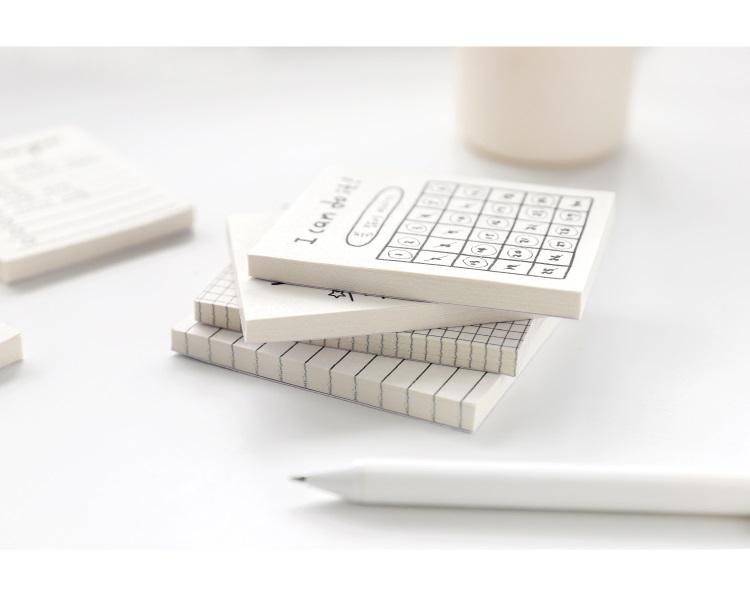 Мини-базовый блокнот для заметок, портативный, 50 листов бумаги, контрольный список желаний, чтобы сделать заметки, офис, школа