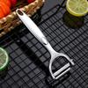 Multifunctional Stainless Steel Peeler for Potatoes, Apples & Melons - Sharp Kitchen Gadget