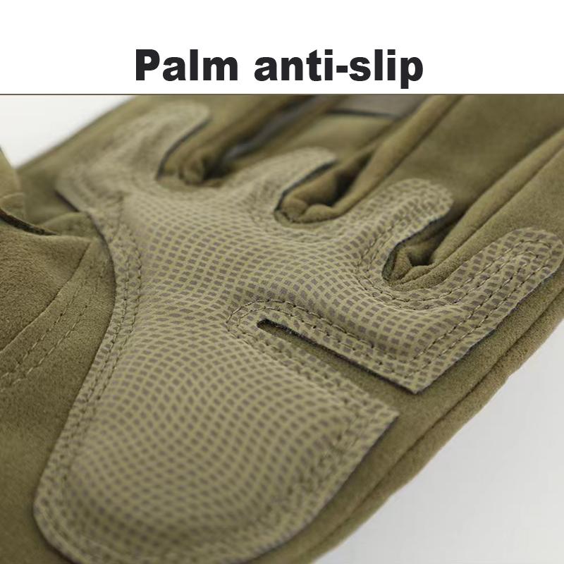 Outdoor Sports Motorcycle Full Fingure Fan Gloves Outdoor Tactical Gloves Cycling Gloves Sport Training Non-slip Fitness Gloves