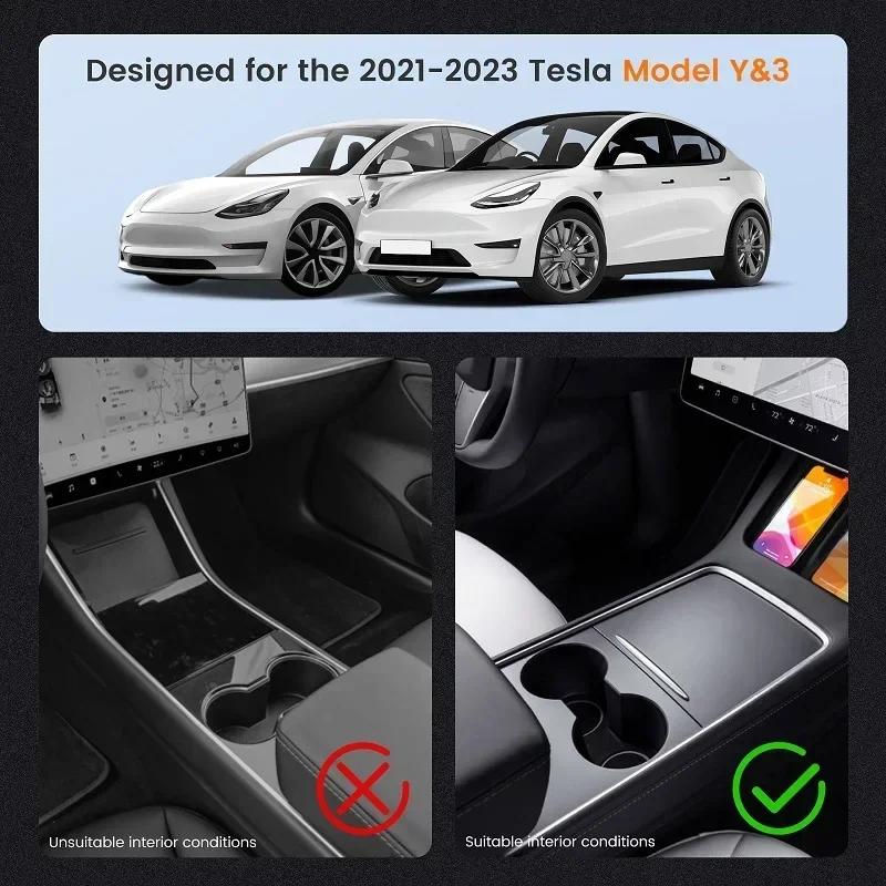 Для Tesla Model 3 Y 2021 2022 2025 док-станция 27 Вт быстрое зарядное устройство USB шунтирующий концентратор разветвитель питания зарядное устройство Type-C автомобильные аксессуары