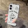 Для Apple 16pm Чехол для телефона с кошачьими ушками Противоударный чехол для телефона ТПУ Прозрачный силиконовый Чехол для защиты с охлаждением в стиле Ins Мультяшный