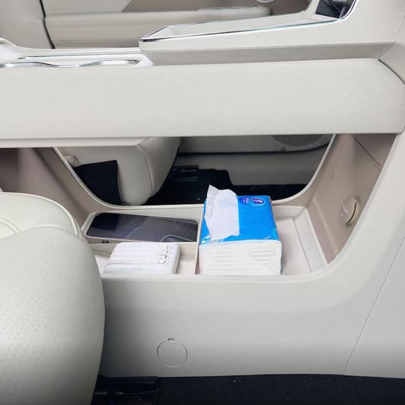 For Toyota BZ3X 2025 Center Console Lower Storage Box Car Interior Accessories Storage Tray Organizer Case