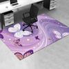 Butterfly Notes Chair Mat: Office Carpet - Oversized Rug for Home Decor, Sofa Carpet, Desk Mat, Gift Idea for Office and Living Room0256A