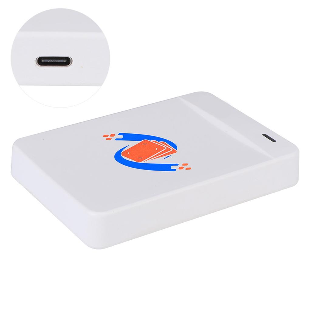NFC Card Copier 125KHZ 13.56MHZ ID IC Card Reader Writer Encrypted Decoding TypeC Interface