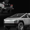 1/32 Cyber Toy Truck Pickup Trailer Alloy Car Model Diecasts Metal Toy Off-Road Vehicles Truck Model Sound And Light Kids Gifts
