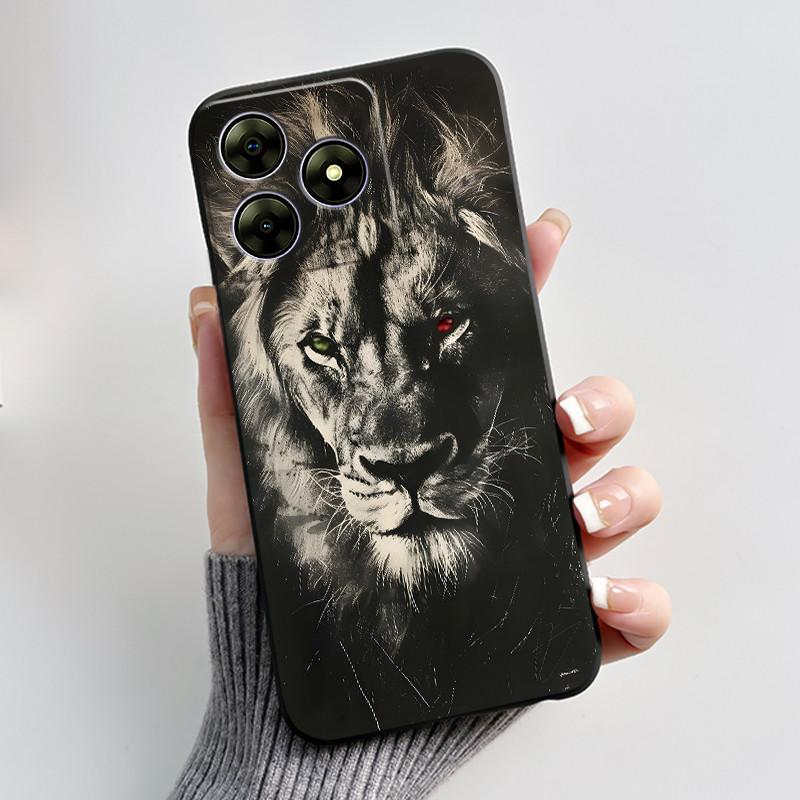 For Blackview Wave 8C 6.56" Wave 8 Black View Wave8C Wave8 Back TPU Soft Silicone Phone Case Luxury Cute Love Rabbit Funny Cover