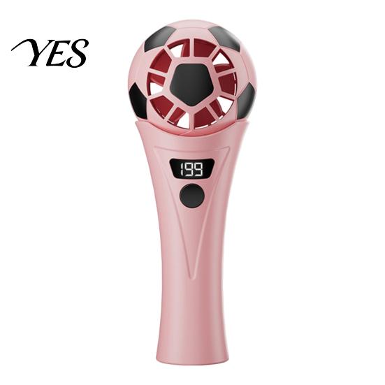 Lightweight Handheld Fan Soccer Fan, Mini USB Portable with 199 Speeds, World Mug 2026 Football Shape Cooling for Game Day, Sports Gift Outdoor