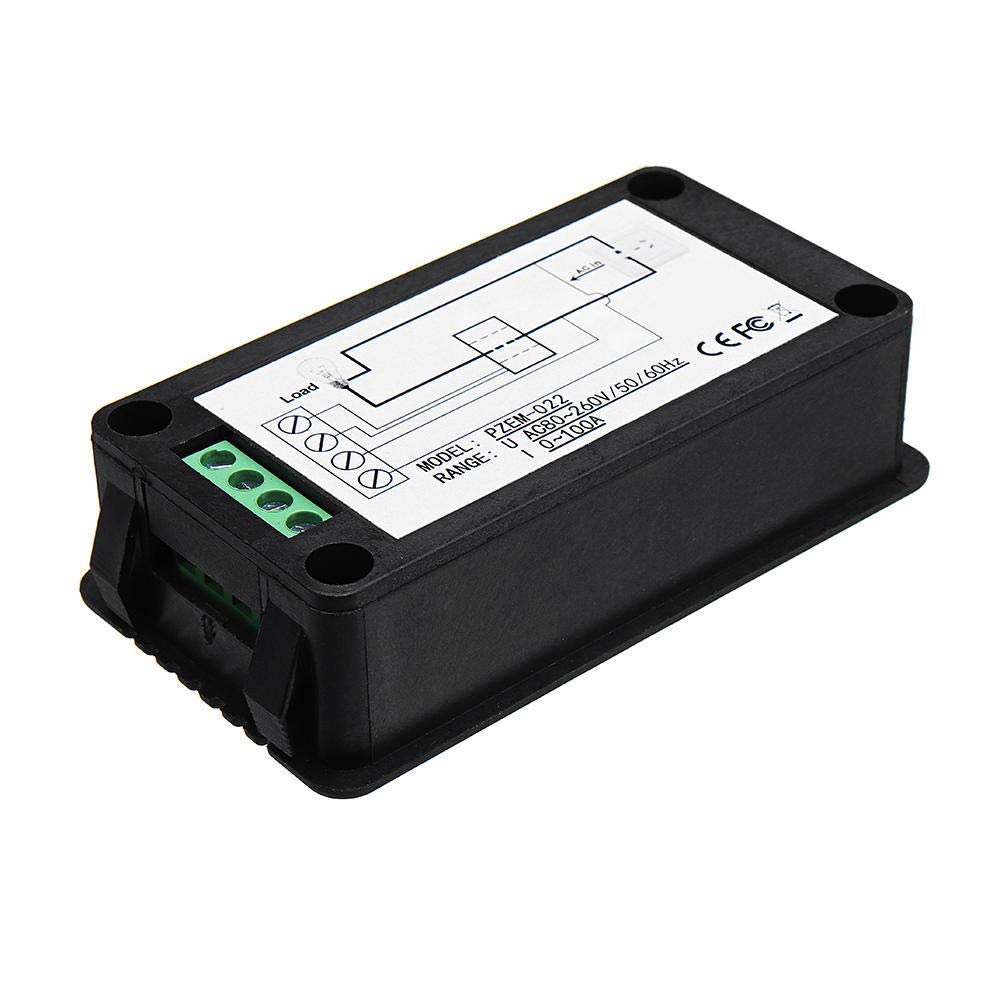 WINGONEER Катушка ТТ Замкнутый Трансформатор 100А AC Цифровой Дисплей Монитор Мощности Измеритель Вольтметр Амперметр Частота Ток Напряжение Коэффициент Измеритель