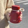 350mL Mini Thermal Water Bottle Leak-proof Insulated Cup Cute Pocket Flask