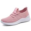 Customized Shoes Children's 2025 New Fashion Running Shoes Flying Woven Breathable Women's Shoes Soft-soled Sports Shoes Women's Comfort