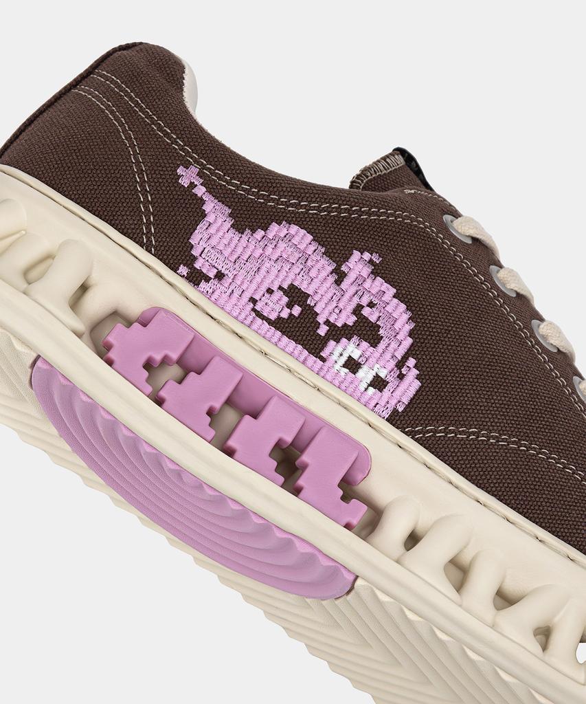 78Under M-4 Graphic Low Top_ Faded Mocha