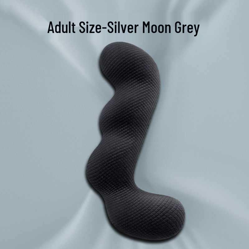 Подушка для тела с эффектом памяти для подростков и взрослых - Для спящих на боку, Съемный и моющийся чехол, Длинный дизайн для обхватывания ногами