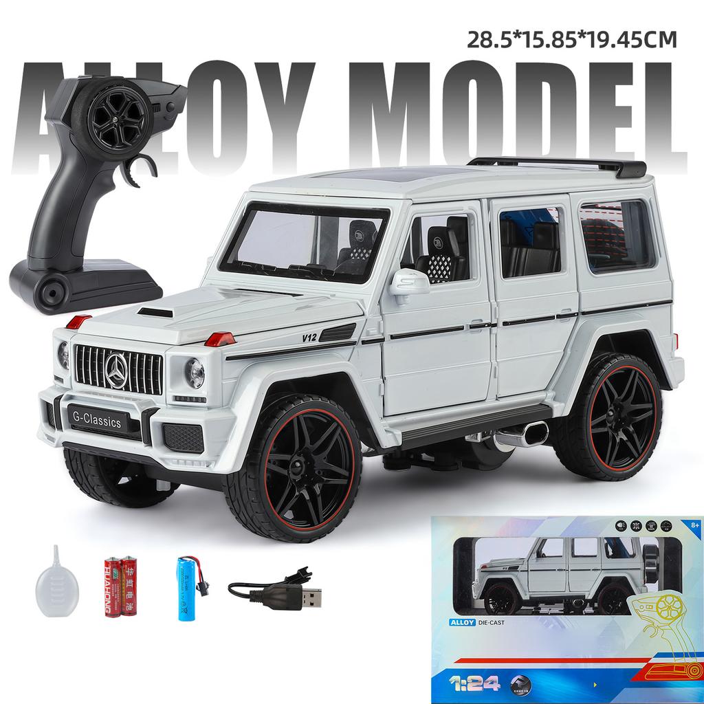 Спрей 1:24 G63 Внедорожный Радиоуправляемый Автомобиль Металлический Сплав Литой Модель Автомобиля Декоративные Украшения Для Дома и Рабочего Стола Коллекции Хобби