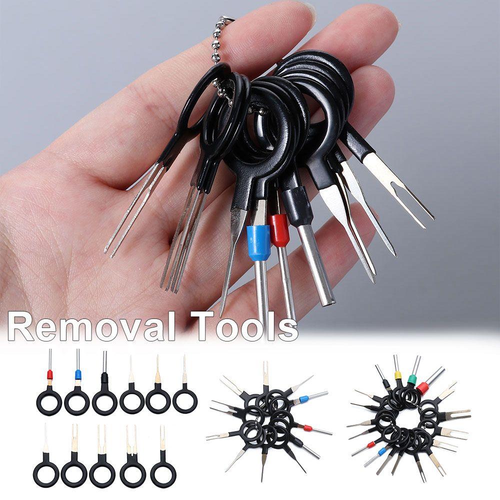 Family Essentials Car Automotive Plug Pin Extractor Kit Wire Terminal Removal Tools Stainless Steel