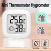 2024 мини ЖК-цифровой термометр-гигрометр для помещения электронный измеритель температуры и влажности датчик метеостанция для дома
