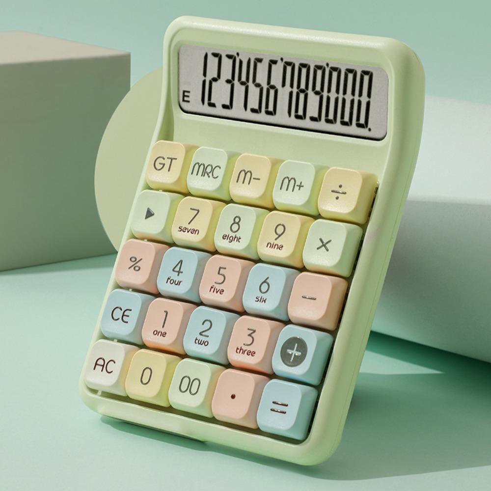 Mechanical Buttons Mute Mahjong-Sound Calculator Arithmetic Calculator  Financial Accounting Tools