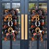 Halloween Wreath Door Hanging Wreath Ghost Festival Thriller Pumpkin Wreath Door Number Garden Decoration Pendant