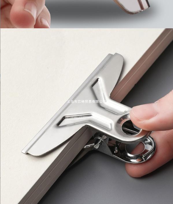 Extra-Large Stainless Steel Money & Office Binder Clip