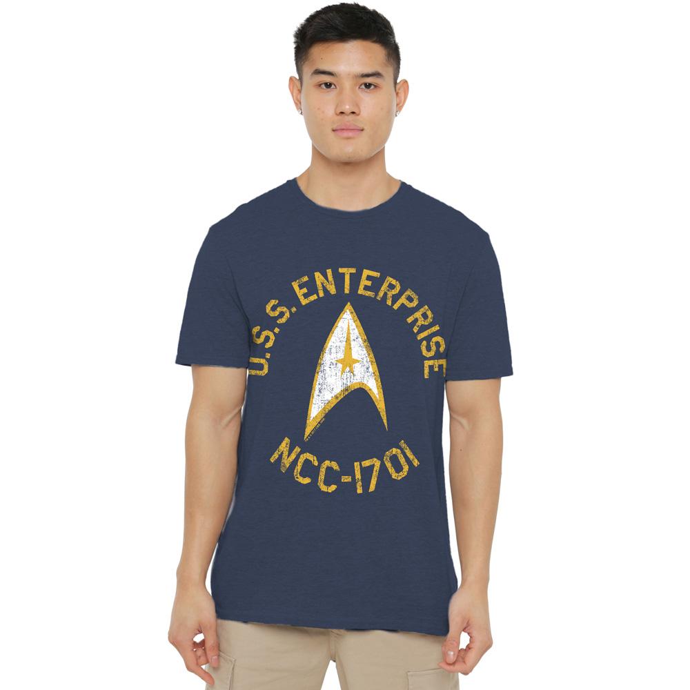 STAR TREK Unisex Adult Collegiate T-Shirt