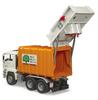 Bruder MAN мусоровоз ОРАНЖЕВЫЙ×БЕЛЫЙ BR02772