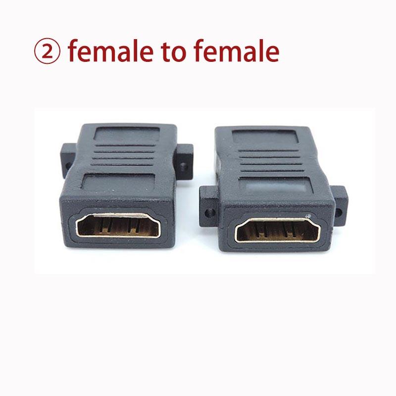 Угловой HDMI-совместимый адаптер-конвертер «папа-мама» Разъем Mini / Micro HDMI-совместимый удлинитель