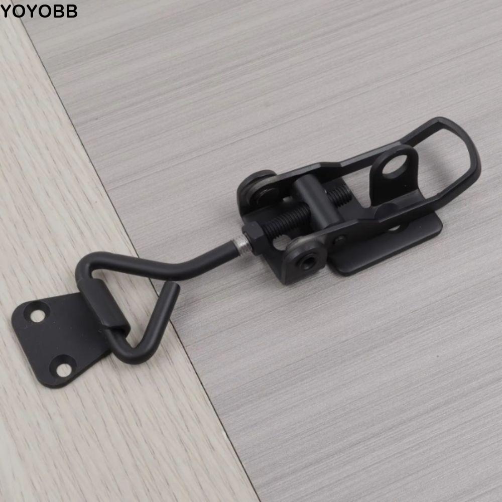 Adjustable Cabinet Box Metal Toggle Clamp Catch Adjustable Handle Lock Pull Clamp Toggle Clamp Hand Tool