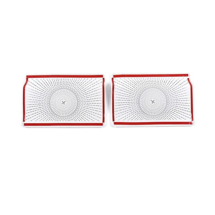 2 шт./компл. автомобильное сиденье из АБС-пластика под рамкой для выхода воздуха, декоративная крышка, подходит для Mercedes Benz GLE GLS 350 400 W167 X167