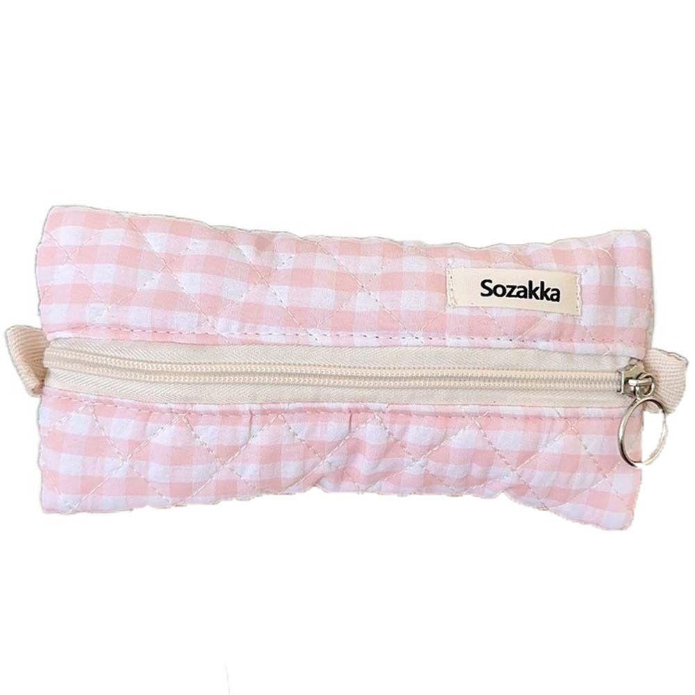 Korean Style Sewing Pencil Case Large Capacity Stationary Cloth Box  Students