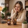 Уникальные подарки на тему коров Шотландская статуэтка, Кофейная статуэтка из смолы для декора дома в стиле фермерского дома, Художественные декорации в деревенском стиле Настольное украшение