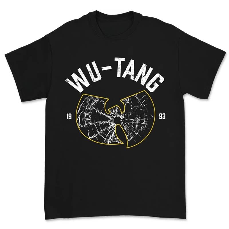 ZX Легендарная Хип-Хоп Группа Wu Tang Clan Повседневная Футболка Мужская и Женская Роскошный Бренд Группы Топ 2026 Новая Группа