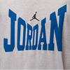 Jordan Мужская футболка с коротким рукавом, пуловер с круглым вырезом, с принтом логотипа M J Brk Col Wm Ss