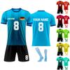 Personalised Shirts Kit Mens Girls With Name Number Custom Football Jerseys For Boys Training Suit