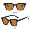 Summer Ocean Lens Sun Glasses Colorful Eyewear Retro Square Frame Sunglasses  for Women & Men