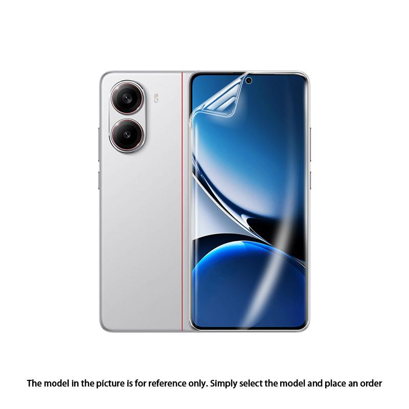 Защитная пленка для экрана Xiaomi Redmi Turbo4 3 14C 13C 12C POCO M6 F6 C65 C55 Мягкая прозрачная утолщенная гидрогелевая пленка EPU с защитой от царапин, автоматическое исправление за считанные секунды