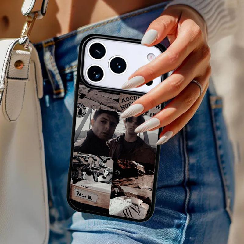 Supernatural Collage Phone Case For iPhone 17 Air 14 15 13 12 Max Cover For Apple 16e 11 Pro Max Plus Coque
