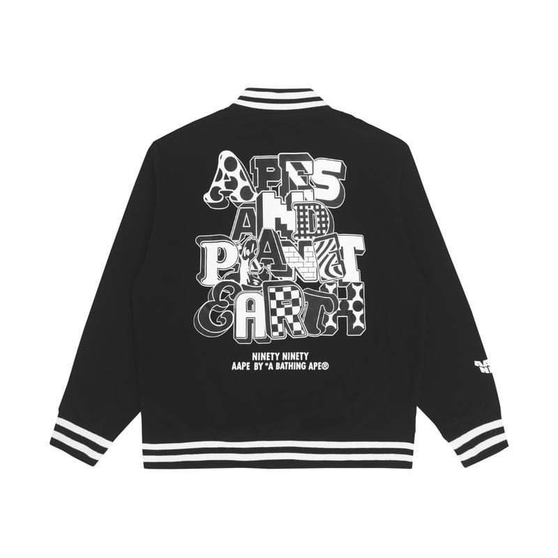 Bape X 9090 Графическая куртка-бомбер AAPSWM9595XXJ