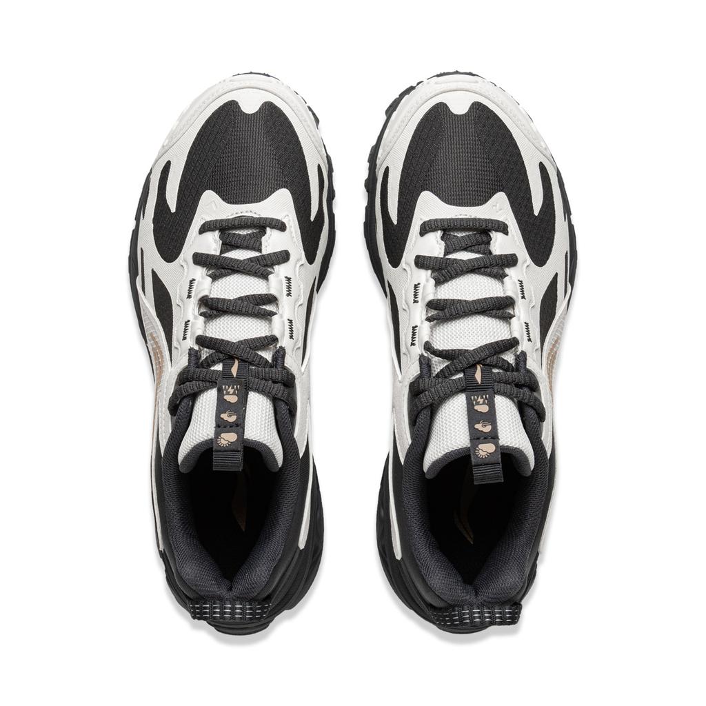 Кроссовки Li Ning Fuyiao 2.0 Trail Classic Retro с двойной амортизацией, устойчивые, нескользящие, износостойкие, с поддержкой, с низким верхом, женские кроссовки ARXU010-3