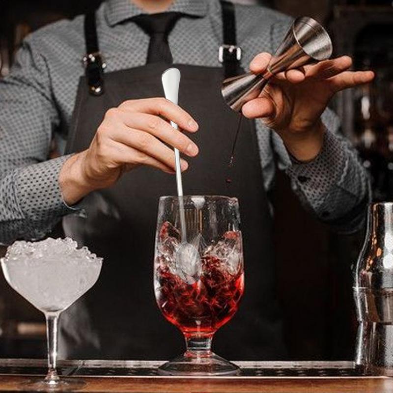 8 шт. Ложка из нержавеющей стали Утолщенная Домашняя Обеденная Публичная Ложка Длинная Ручка Суповые Ложки Круглая Головка Буфет Сервировочная Посуда