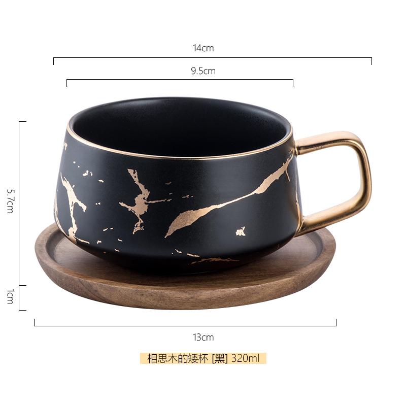 Кошачьи фекалии Кофейные чашки Итальянский сгущенный кофе Керамическая чашка Блюдце Костюм Чашка для дневного чая Маленькая кофейная чашка с ложкой Набор