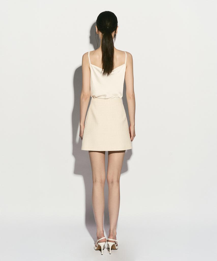 Rie Tweed Mini Skirt