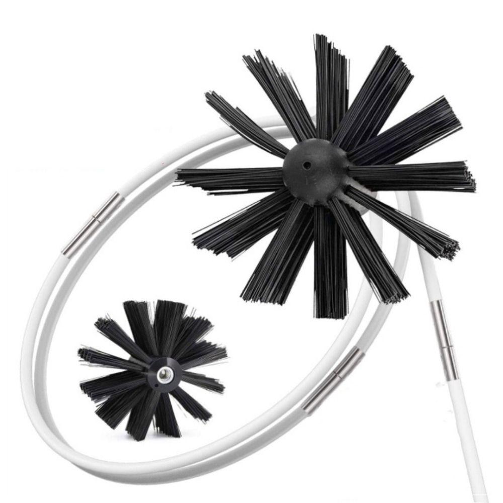 Стена для дымоходного канала Шестигранный инструмент для чистки Головка щетки Аксессуары для дымоходной щетки Щетка для чистки