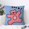 Cushion Cover Anti-dustmite Pillowcase Invisible Zipper Silky Short Plush Sofa Cushion Cover Classroom Of TheElite Anime