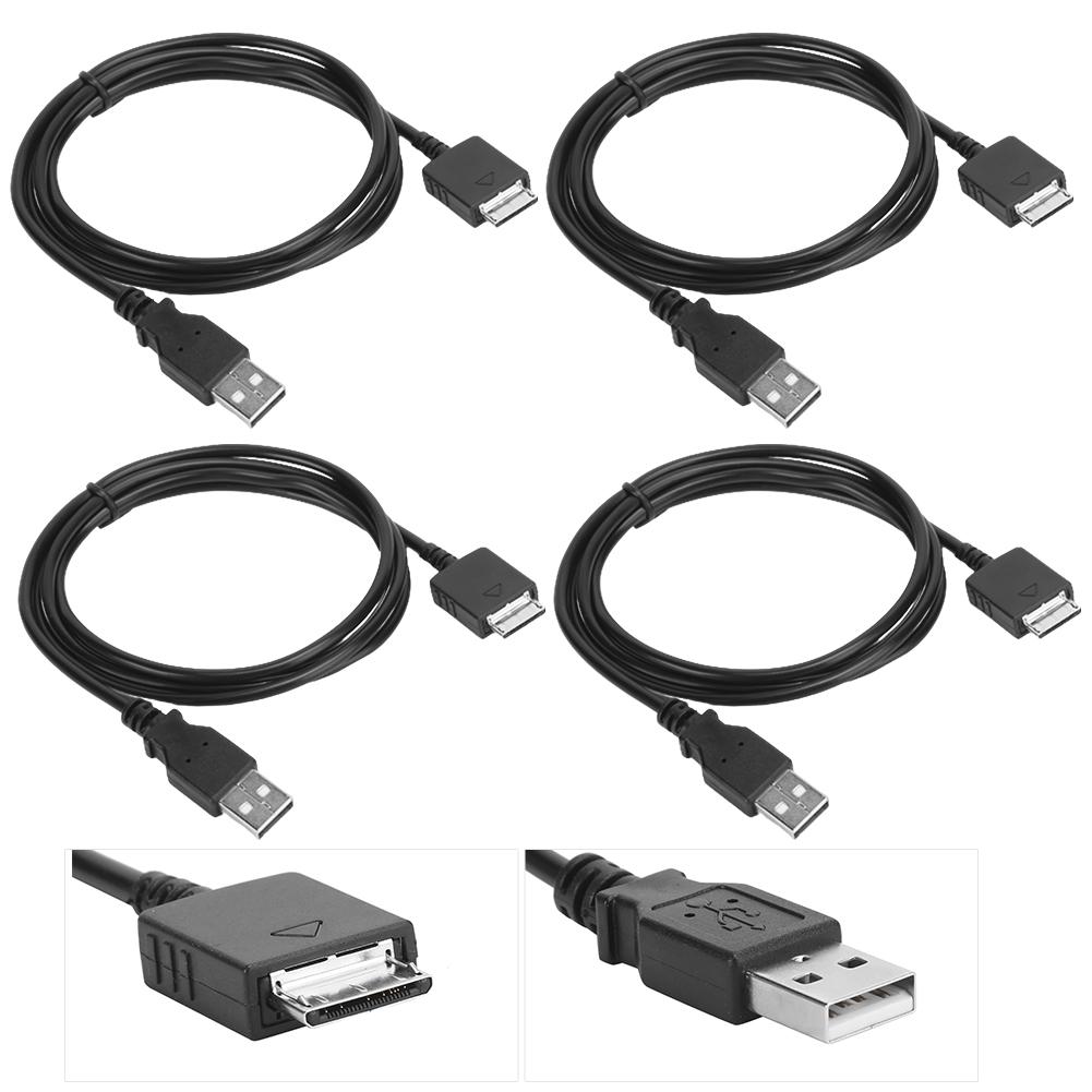 4PCS PVC Mp3 Data Cable Professional Data Transmission Charging Wire for SONY Walkman