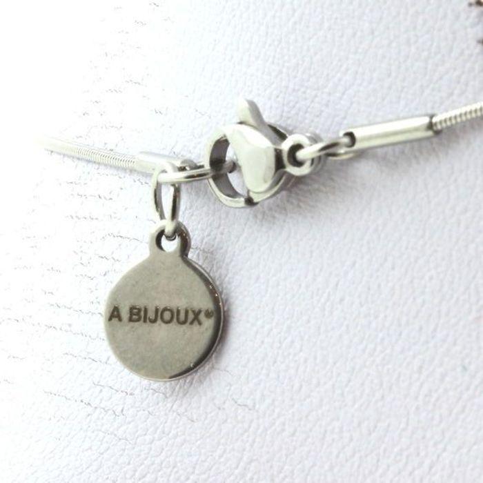 Stones and Minerals. 8mm Wooden Bead Necklace + Brazilian Aquamarine + Lava Stainless Steel Chain.