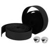 2Pcs Bike Handlebar Tape Comfortable NonSlip SweatProof Durable Bicycle Bar Tape for Road Bikes Cycling(Black )